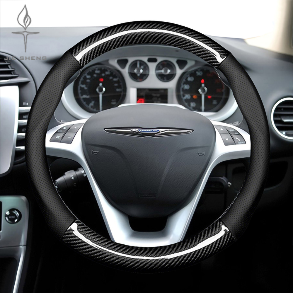 Car Steering Wheel Cover Anti Slip Breathable - Auto-Lenkradbezug für Chrysler 300 300c Pacifica