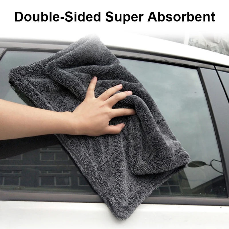 Microfiber Car Drying Towel Super Absorbent - 1-3 Stück Auto-Waschlappen aus Mikrofaser, super