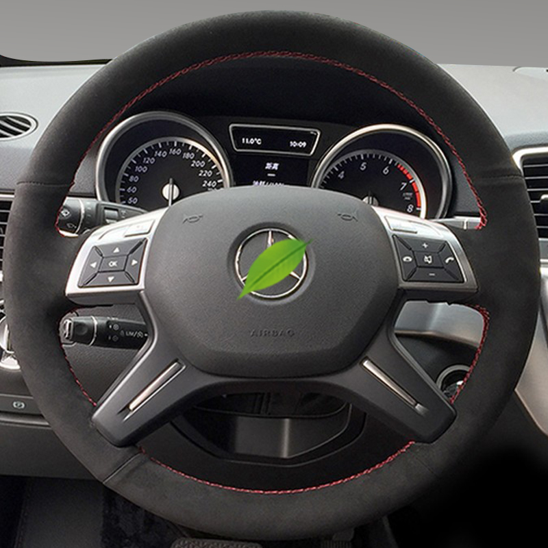 Car Steering Wheel Cover Anti Slip Breathable - Für Mercedes Benz C GL M