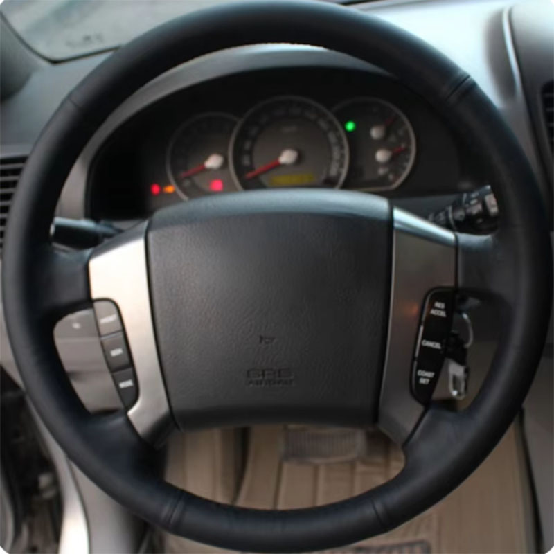 Für Kia Sorento 2003-2009 Hand – Car Steering Wheel Cover Anti Slip Breathable Bewertung und Preis