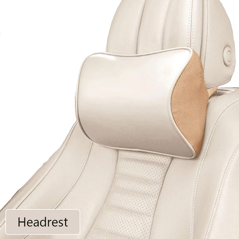 Hochwertiges NAPPA-Leder-Auto- – Memory Foam Car Neck Pillow Lumbar Support Bewertung und Preis