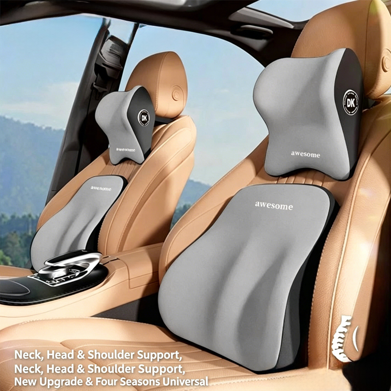 Auto-Nackenkissen & Lendenwirb – Memory Foam Car Neck Pillow Lumbar Support Bewertung und Preis