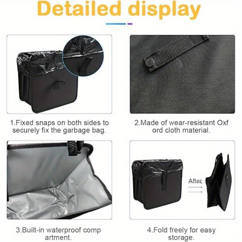 Multifunktionaler, wasserdicht – Waterproof Car Trash Can With Lid Bewertung und Preis