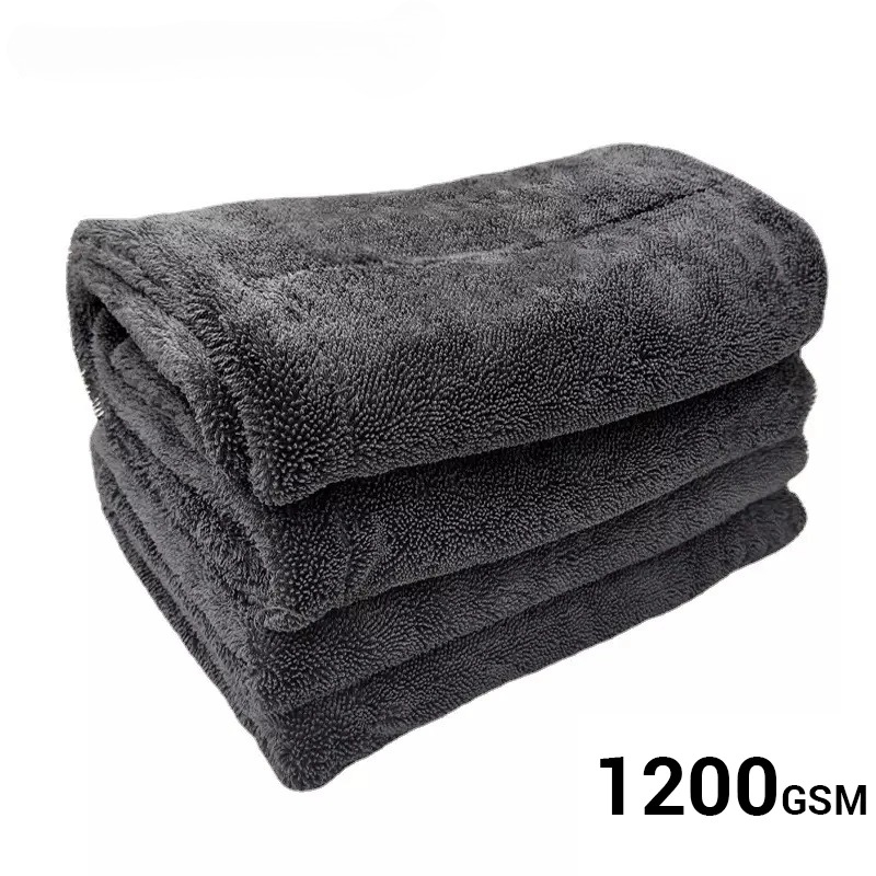 1200GSM Autowaschtuch Mikrofas – Microfiber Car Drying Towel Super Absorbent Bewertung und Preis