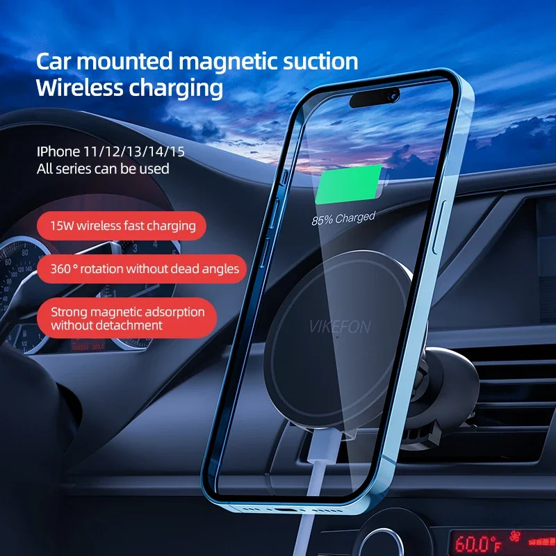 Auto Air Outlet Drahtlose Lade – Magnetic Phone Holder For Car Vent Bewertung und Preis