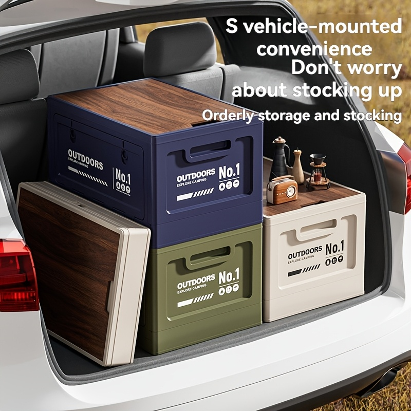 Outdoor-Camping-Aufbewahrungsb – Car Trunk Organizer Foldable Storage Box Bewertung und Preis