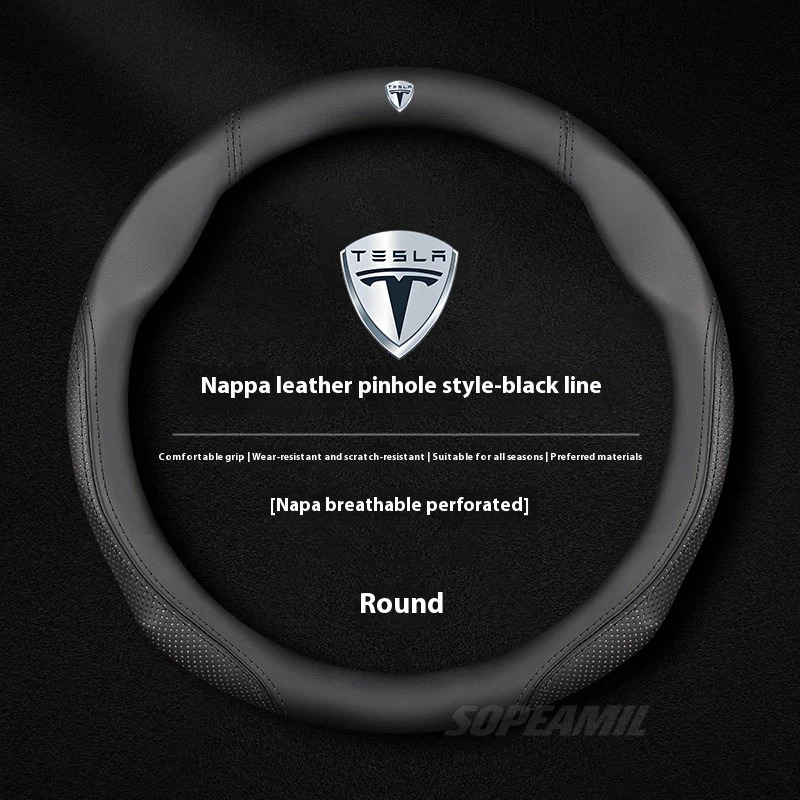 Tesla Model 3, Modell Y, Model – Car Steering Wheel Cover Anti Slip Breathable Bewertung und Preis