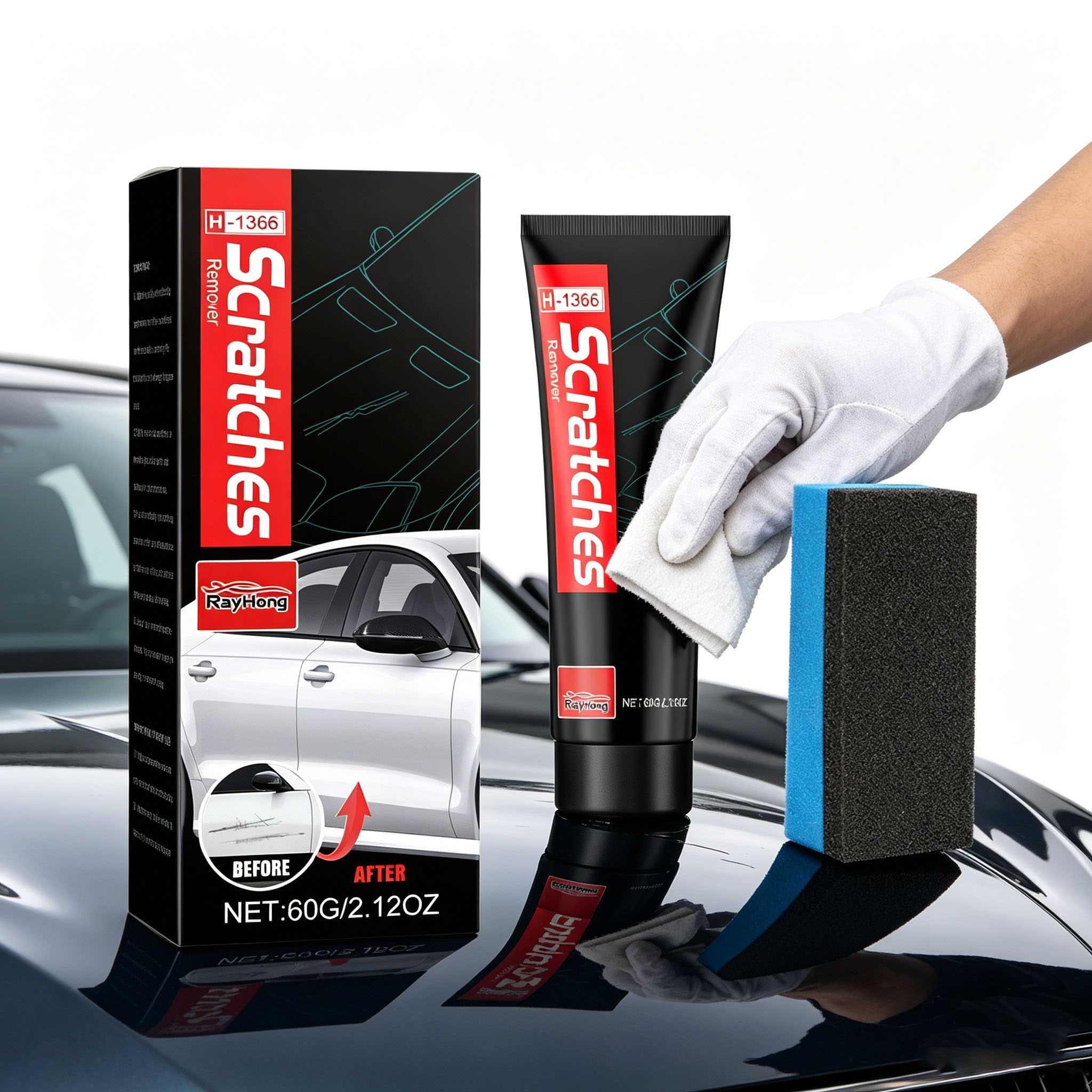 Auto-Kratzer-Entfernungspaste: – Car Scratch Repair Polishing Wax Paste Bewertung und Preis