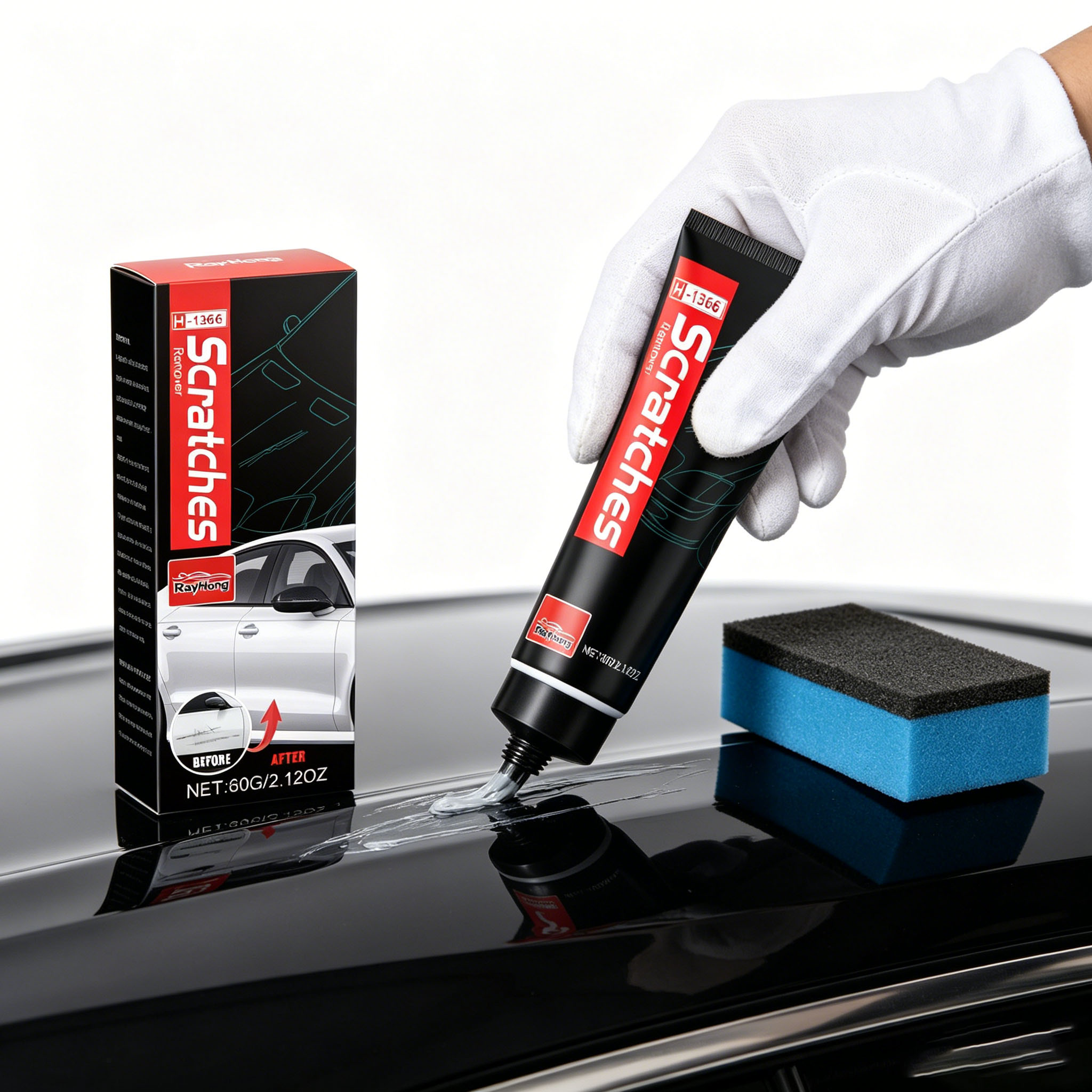 Auto-Kratzer-Entfernungspaste: – Car Scratch Repair Polishing Wax Paste Bewertung und Preis